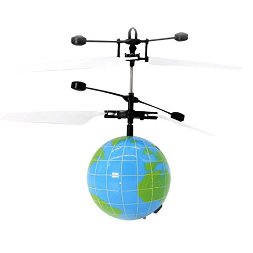 Preisvergleich Produktbild Mamum rc induzierte Kugel, rc Induktion eingebaut Flyball Drohne shinning führte Spielzeughubschrauber