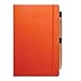 Produktbild Castelli Ivory Tucson liniertes Papier Medium Notebook mit Bleistift – Orange 130 x 210 mm