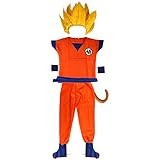 La versión animada del estilo de Goku es alegre y encantadora.