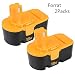 Produktbild 2X Forrat Für Ryobi Akku 18V 3000mAh Ersatz Batterie One Plus P100 ABP1801 ABP1803 BPP-1813