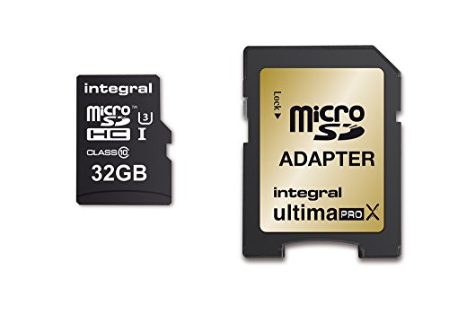 Integral Memory INMSDH32G10-95/90U1 microSDHC Class 10 UltimaPro UHS-1 32GB Speicherkarte