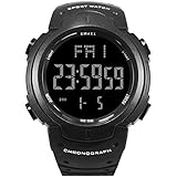 Blisfille Männer Uhren Wasserdicht Wasserdicht Militärisch Herrenuhr Nightlight Wecker Multifunktional Outdoor Sportuhr Armbanduhr Automatikuhr
