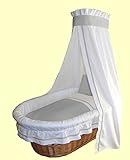 Niuxen Stubenwagenset Wicki 7- tlg. mit Farbauswahl