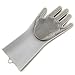Produktbild LIUYUNE,Silikon-Reinigungsbürste Magic Handschuhe zum Schutz(Color:GRAU)