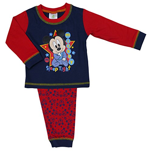 Disney Baby Mickey Mouse 'Mickey Sleep Tight' Baby Boys Pyjamas - 6-9 Months / up to 76 cm