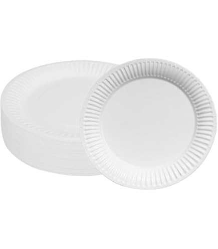 Kompostierbare Pappteller Aus Zuckerrohr – 100% Biologisch Abbaubar, Für Grillen & Partys