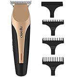 Beard Trimmer Rechargeable Close Cut Hair Trimmer Cordless Body Grooming Kit for Men and Women Ciwellu Hair Cutting Clippers with 3 Guide Combs,2 Modes USB Port