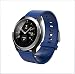 Produktbild MIJIN Multifunktionale Sports Watch Smart Bracelet Edelstahl Bezel 1,22 Zoll große Leinwand IP68 Wasserdicht Bluetooth Apple Andrews Universal,Blue