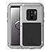 Produktbild Eastcoo Samsung Galaxy S9 Hülle Case, Wasserdicht Stoßfest Alloy Aluminum Metal Bumper Handyhülle Soft Silikon Schwer Metall Militär Starkes hartes Schutzhülle Tasche Cover für Samsung S9 (Silber)