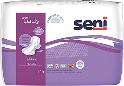 TZMO Deutschland Seni Lady Plus Lot de 15 protections anatomiques pour incontinence