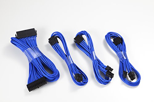Preisvergleich Produktbild Phanteks Anschlussgarnitur Stromversorgung – Cables elektrischen (schwarz, blau)