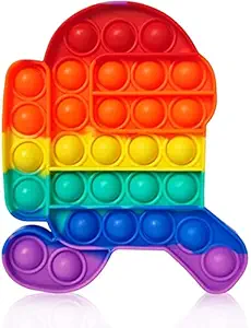 JD Fresh Pop it Fidget Toys | Simple dimple pop its | Squishy Toy pop it Game | popit Game Rainbow | Mini Pop it | Stress Relief Toys, Sensory Toys for Kids | Design Running Robot