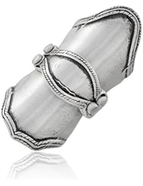 Llords Schmuck mittelalterlicher Tempelritter Gliederring Knöchel Rüstung Punk Gothic, feinster Zinn Metall Modeschmuck