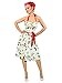 Produktbild Hearts and Roses Rockabilly 50er Neckholder Kleid Kirschen weiss bunt 44