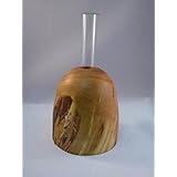 Holzvase aus gedrechseltem Apfel, Apfelbaum, UNIKAT Holz