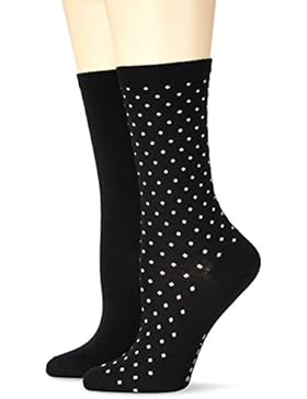 ESPRIT Damen Füßlinge Fine Dot Doppelpack