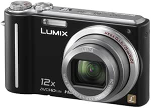 Panasonic Lumix TZ7 Digital Camera - Black (10.1MP, 12x Optical Zoom) 3.0 inch LCD