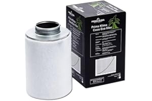 Prima Klima Eco Line - Filtro de carbón Activo (250 m3, 125 mm)