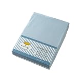 Nicolientje 700851 Jersey Spannbetttuch, 40x80 cm, blue