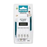 ENVIE® (ECR-011) Speedster Fast Charger for AA & AAA Rechargeable...