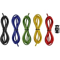 Arena 9525910 Elastici Ricambio - Racing Goggles Strap Kit, Confezione da 5 Pezzi