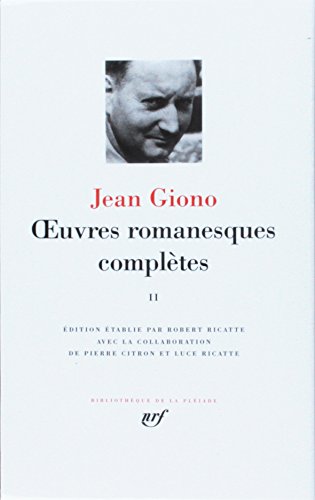 Download Giono : Oeuvres romanesques complètes, tome 2
