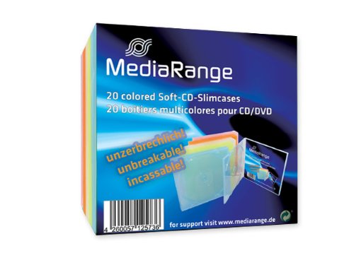 200 (10x 20St) DVD CD Hüllen Soft-Slimcase unzerbrechlich Bruchsicher