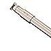 Produktbild LJHA Free Stanzvorhang Stange Straight Bar Vorhang Ruten Duschvorhang mit Metall Ring Super Load-tragende Kleidung Bar (optional Größe) Duschvorhangstange ( größe : 102-150cmhook up )
