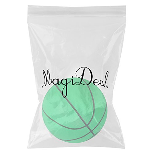 MagiDeal Mini Bouncy Basketball Indoor/Outdoor Sports Ball Kids Toy Gift-Green
