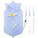 Price comparison product image TABIGER Enema Kit, FDA Certified Medical Silicone Reusable Enema Bag 2M Hose 5PCS Nozzles - Home Water & Coffee Enema for Colon Cleansing Irrigation Detox Constipation Relief
