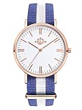 Armbanduhr Sailor Classic 'Captain' mit Armband aus Nylon