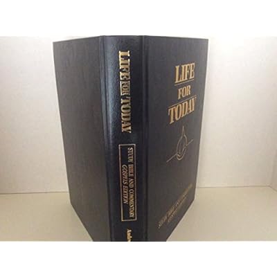 Life For Today Study Bible And Commentary Gospels Edition Pdf Kindle Seymourlindy