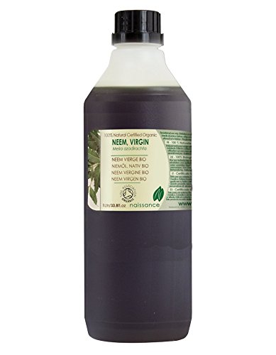 Neem Oil Certified Organic - 100% Pure - 1 Litre
