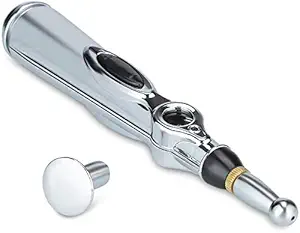 Toriox Meridian Energy Acupuncture Pen Laser Electronic Pulse Analgesia Therapy Machine Body Massager Pen Pulse Monitor Pain Relief