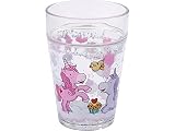 Glitzerbecher Einhorn