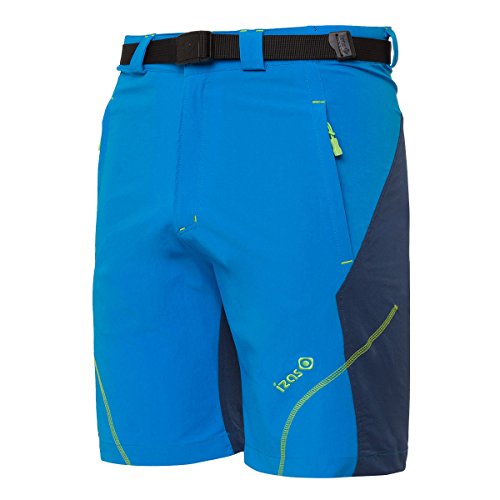 Izas Herren Moritz Shorts, Fluss/Blauer Mond/Hellgrün, M