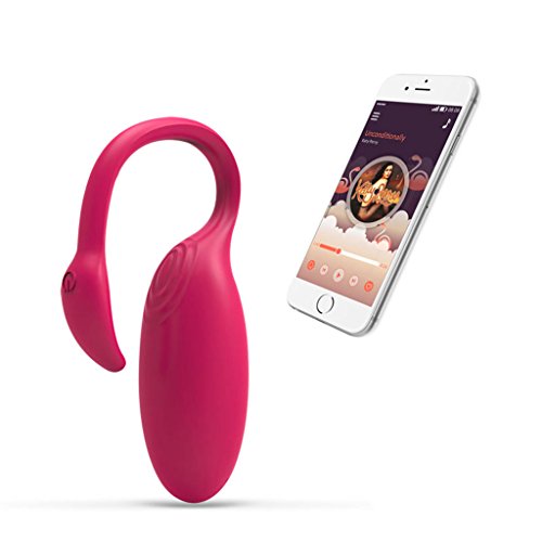 Preisvergleich Produktbild Xurgm Flamingo App gesteuerter tragbarer Vibrator - Pink