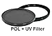Produktbild equipster UV + Polfilter Set für Nikon AF-S DX Nikkor 16-85mm f3.5-5.6 G ED VR