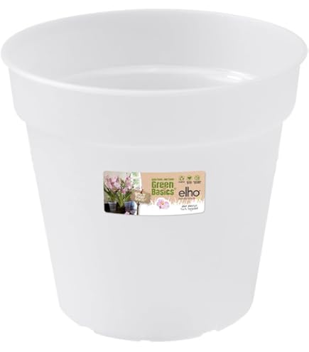 Vaso Per Orchidee Trasparente 15 Cm Con Fori Di Drenaggio - Prodotto In UE, Per Piante Da Interno/Esterno - 3