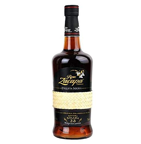 ZACAPA ETIQUETA NEGRA 70 CL EN ASTUCCIO BOTTIGLIA EN FOTO