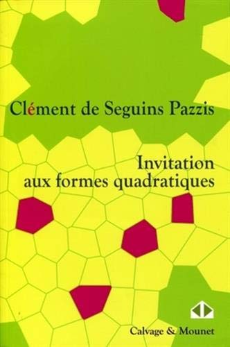 Télécharger Invitation aux formes quadratiques Livre eBook France