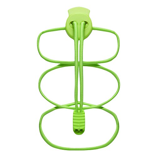 Cordones inteligentes de la marca Smart Lace. Ya no tendrás que atarte los cordones ni te tropezarás con ellos. 12 colores vivos para elegir., color verde, talla XL
