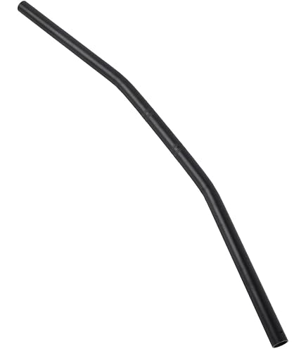 Guidon Ape Hanger 22mm Noir - Largeur 73 Cm, Hauteur 22 Cm - Universel Pour Moto - Acier Revêtu