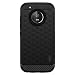 Produktbild Moto G5 Plus Hülle, IVSO Ultra Slim Silikon Rückseite Schutzhülle, mit Advanced Shock Absorption Technology hülle für Lenovo Moto G5 Plus Smartphone (Für Lenovo Moto G5 Plus, Schwarz)