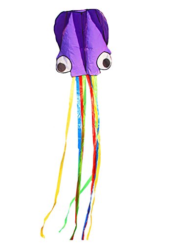 AiSi 4M Large Octopus Kite Lattice Cloth Material Easy Flyer Kite Perfect Toy for Kids and Children Outdoor Games reviews AiSi 4M Large Octopus Kite Lattice Cloth Material Easy Flyer Kite Perfect Toy for Kids and Children Outdoor Games