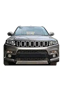 Sdr Premium Quality Front Grill For Maruti Suzuki Vitara Brezza (Jeep Compass Style)