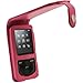Produktbild igadgitz PU Leder Tasche Schutzhülle Hülle Etui Case in Pink Rosa für MP3-Players Sony Walkman NWZ-E453/E454/E455/E463/E464 + Display Schutzfolie