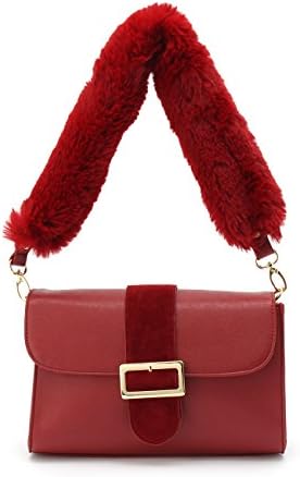 (The Shop Tk) The Shop Tk Fur Handle Shoulder 04,003,316 99 Wine Red (063 Jp F/S
