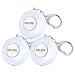 Produktbild Personal Alarm 130dB Personal Sicherheit Alarm noopel Panik Alarm Rape Alarm Sicherheit Alarm Selbstverteidigung Alarm für Frauen Kinder Student mit Schlüsselanhänger und Taschenlampe, weiß