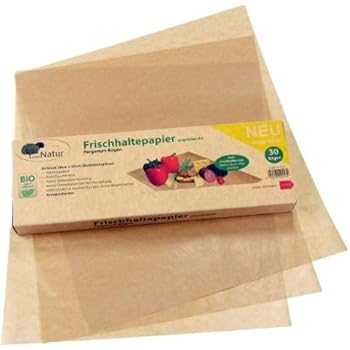 Butterbrotpapier, 25x30cm, 100Blatt: Amazon.de: Küche & Haushalt